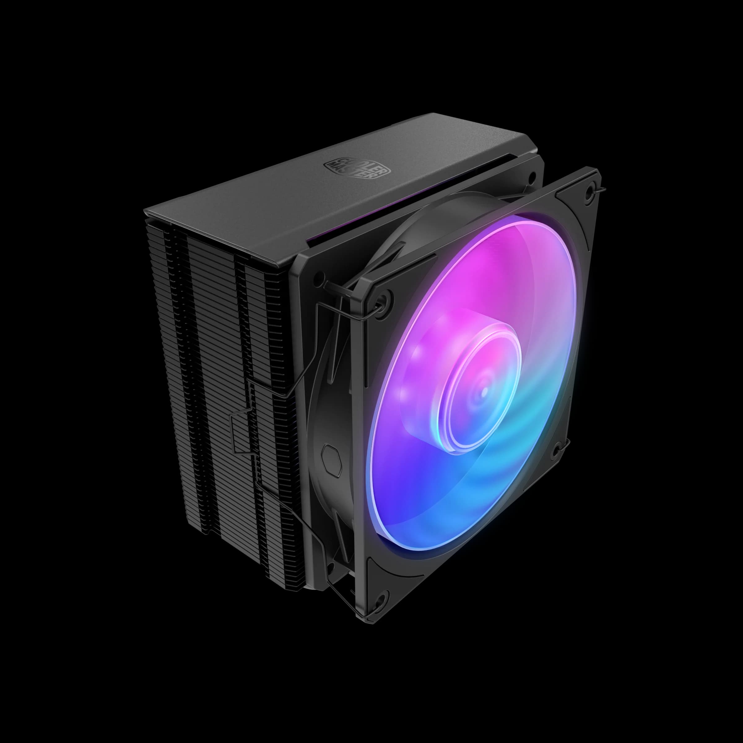 خنک کننده بادی پردازنده کولر مستر Hyper 212 3DHP Black ARGB — تصویر ۲