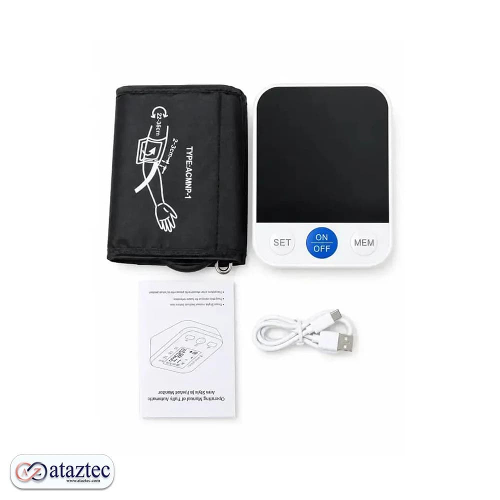 فشارسنج دیجیتال بازویی Intellective مدل S18-5 | با قابلیت اندازه‌گیری فشار خون و ضربان قلب — تصویر ۶