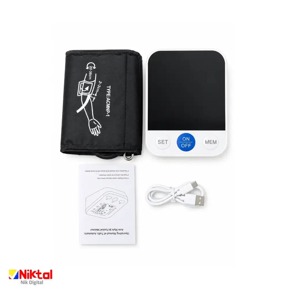 فشارسنج دیجیتال بازویی Intellective مدل S18-5 | با قابلیت اندازه‌گیری فشار خون و ضربان قلب