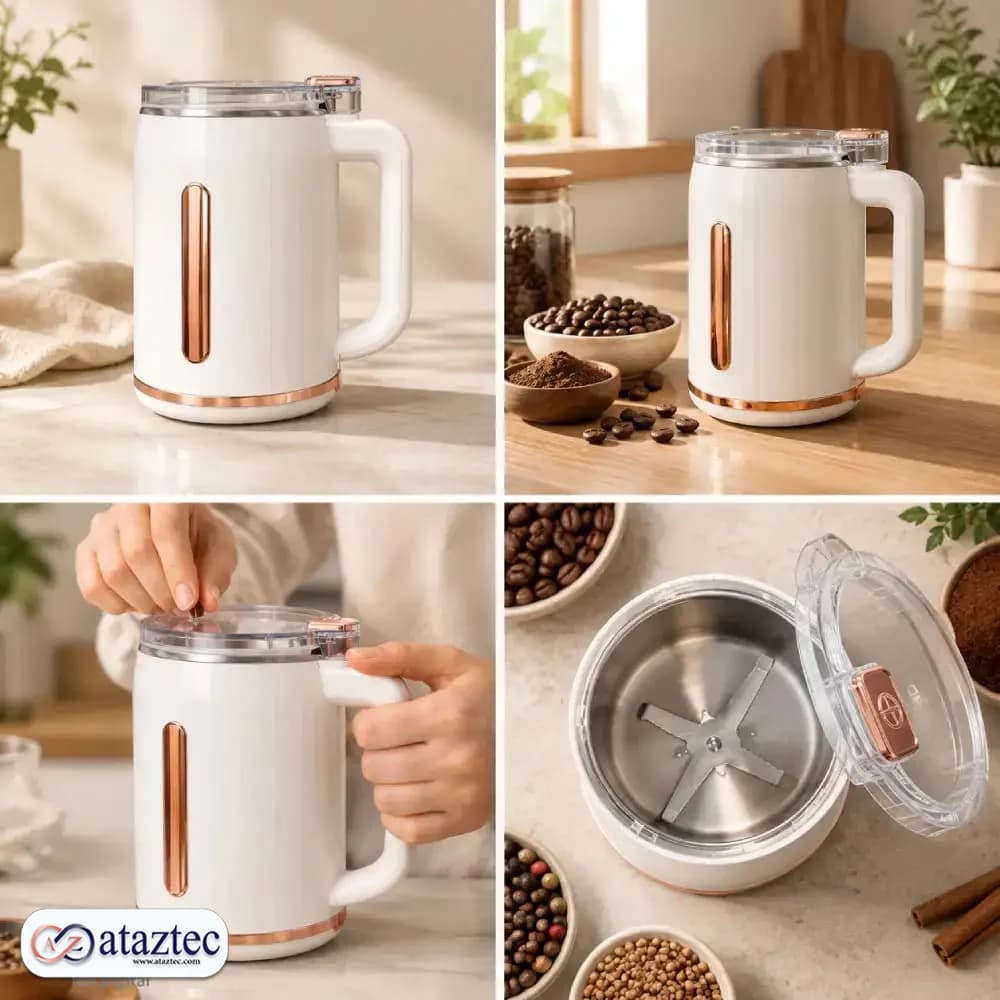 آسیاب برقی GRINDING MACHINE مدل 982621 | مناسب آسیاب قهوه، ادویه و برنج — تصویر ۶