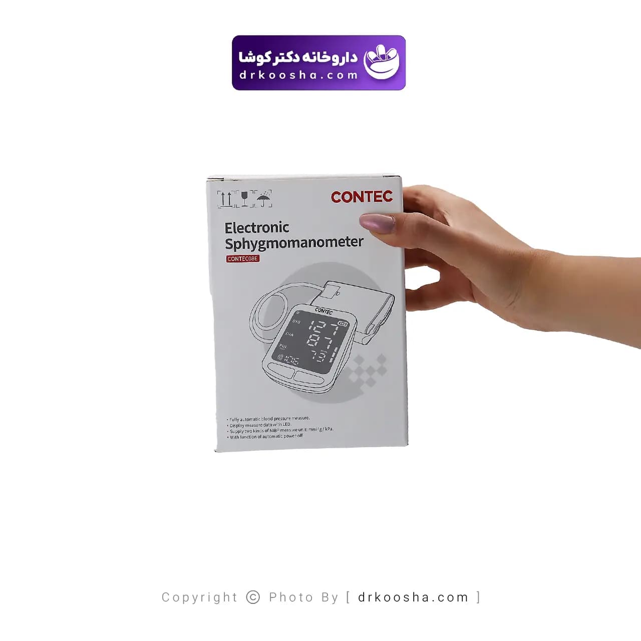 فشارسنج دیجیتال کانتک بازویی — تصویر ۲