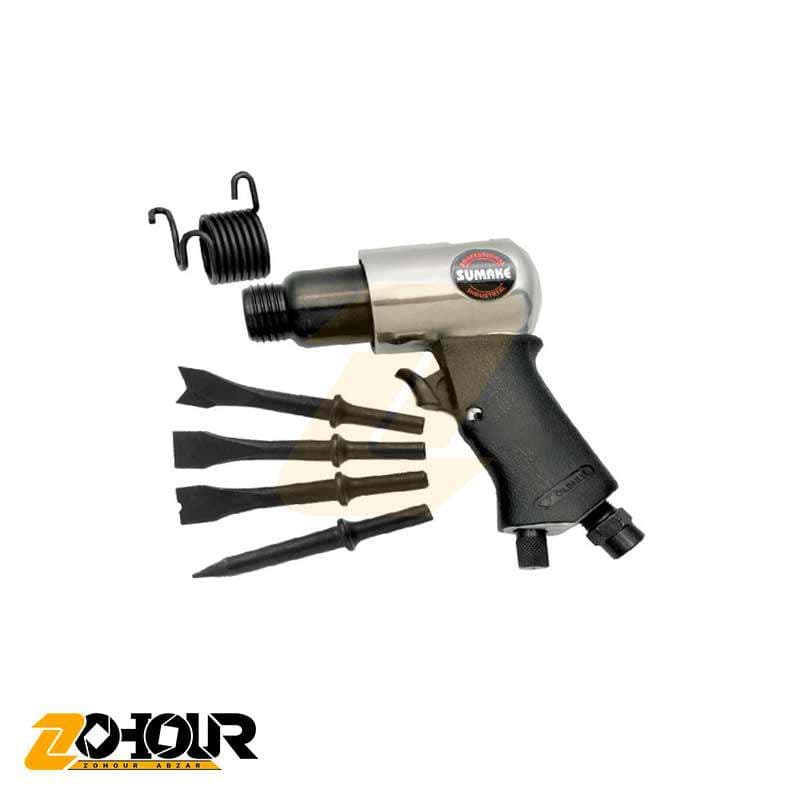 چکش تخریب بادی هفت تیری قلم ته گرد سوماک مدل sumake ST-2210R — تصویر ۲