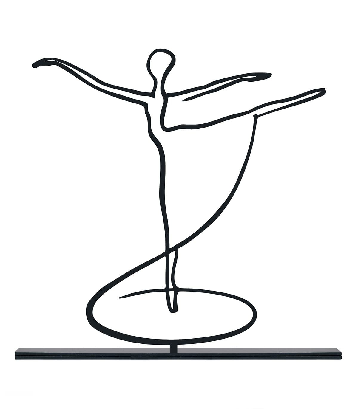 مجسمه مینیمال مدل Ballerina کد 7133
