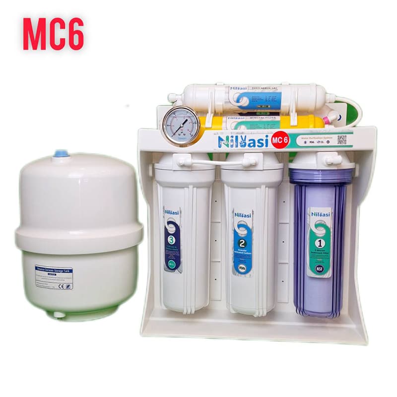 دستگاه تصفیه آب مکانیکی بدون برق Nilvasi MC6