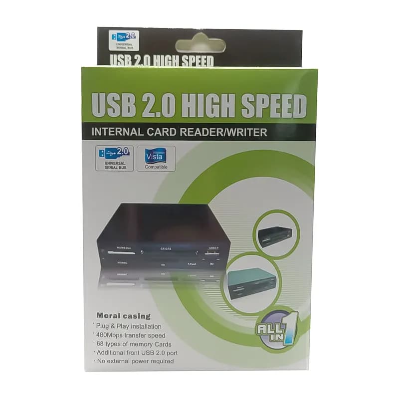رم ریدر اینترنال مخصوص کیس کامپیوتر USB2.0 High Speed — تصویر ۴