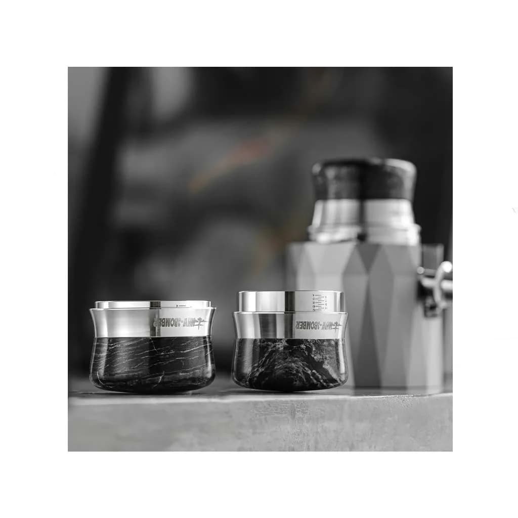 تمپر شیاردار قهوه بمبر مدل Sokudo-flower Threaded — تصویر ۵