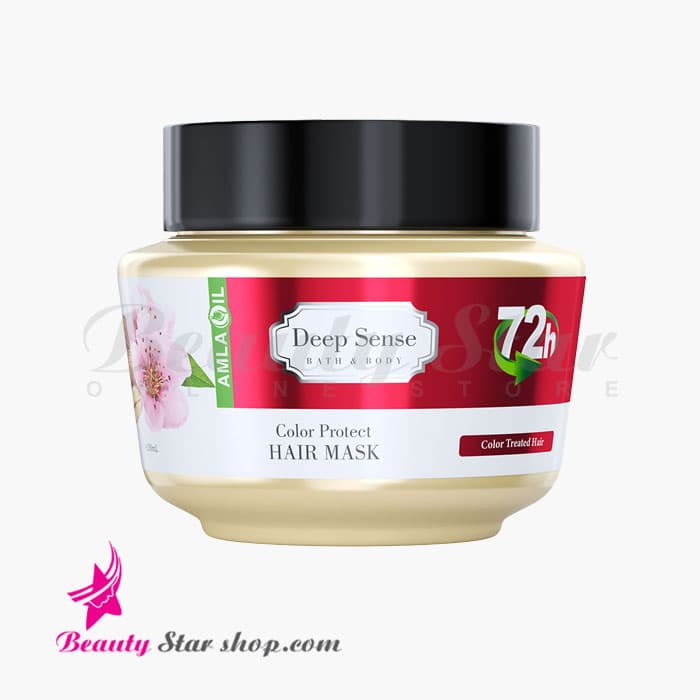 ماسک ترمیم کننده و تقویت کننده مو دیپ سنس مناسب موهای رنگ شده و دکلره شده حجم 250 میلی لیتر