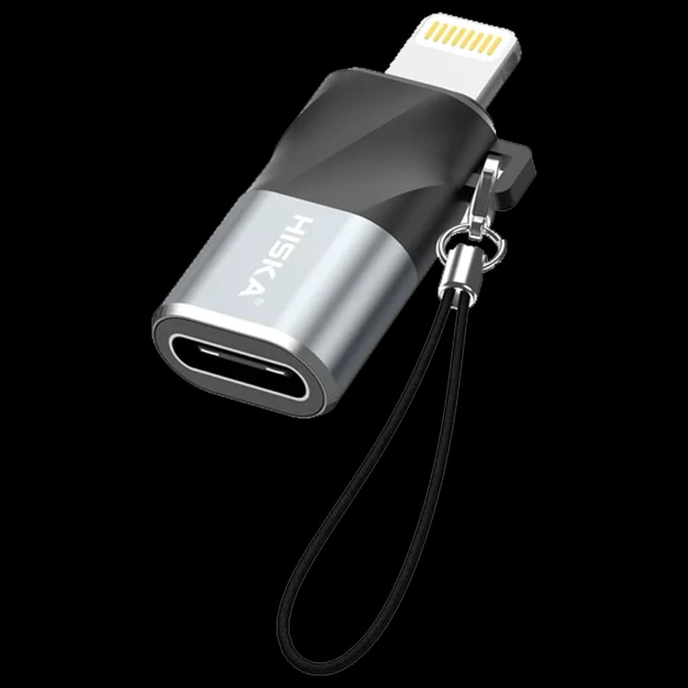 مبدل USB-C OTG به لایتنینگ هیسکا مدل H7