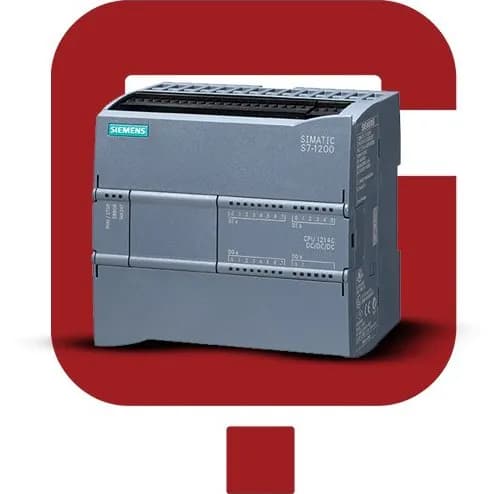 پی ال سی زیمنس S7-1200 مدل 6ES7214-1AG40-0XB0
