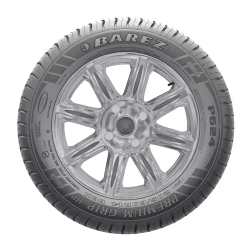 لاستیک خودرو رادیال بارز مدل P624 V Premium Grip با کاربری سواری و سایز رینگ 16 اینچ، فاق 50 درصد پهنا و پهنای 205 میلیمتر، شاخص تحمل وزن 87 و شاخص سرعت V (حداکثر سرعت 240 کیلومتر بر ساعت)، ساخت ایرا — تصویر ۳