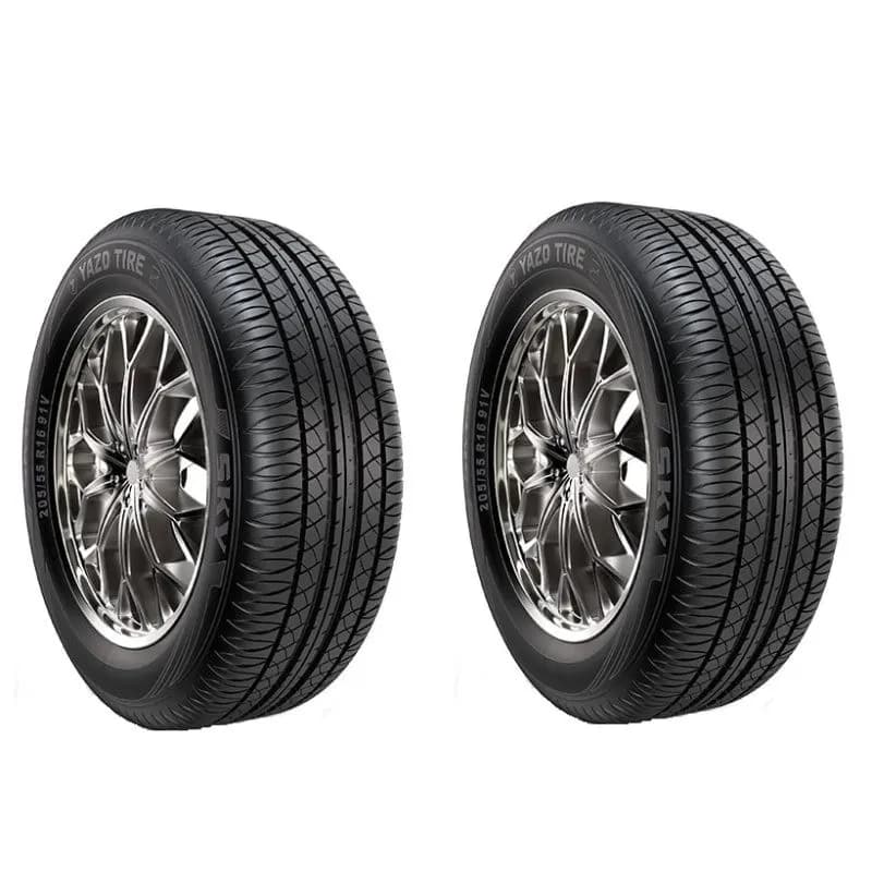 لاستیک خودرو یزد تایر مدل SKY سایز 205/55R16 – دو حلقه