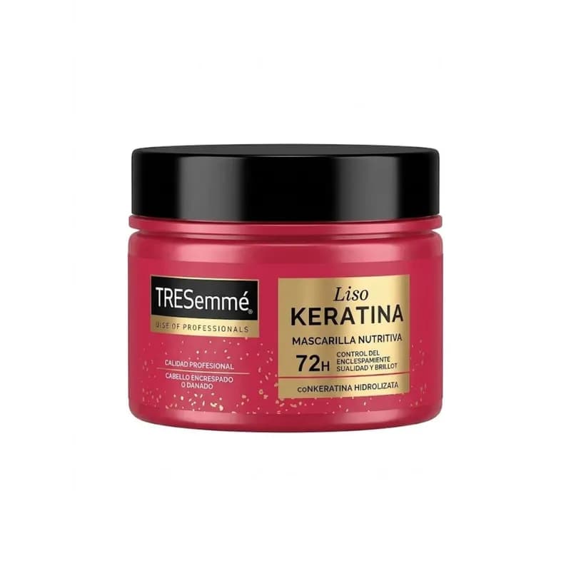 ماسک مو ضد وز ترزمی مدل Keratina مناسب برای موهای کراتین شده و وز حجم 400 میلی لیتر — تصویر ۲