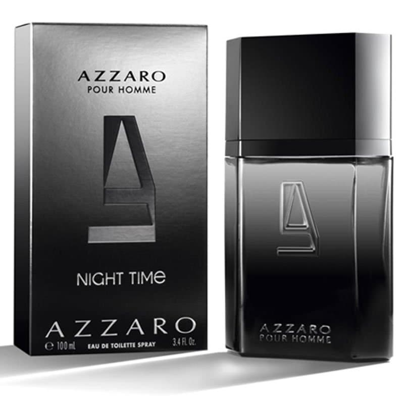 ادو تویلت مردانه آزارو مدل آزارو پورهوم نایت تایم Azzaro Pour Homme Night Time حجم ۱۰۰ میلی لیتر | Azzaro Azzaro Pour Homme Night Time Eau De Toilette For Men 100 ml