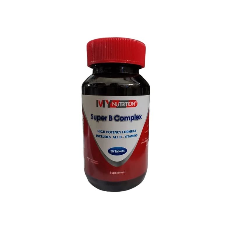 قرص سوپر ب کمپلکس مای نوتریشن 30 عدد (My Nutrition Super B Complex)