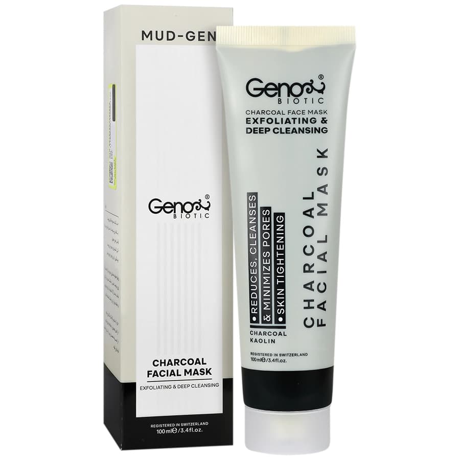 ماسک زغال 100ml ژنوبایوتیک Geno Biotic