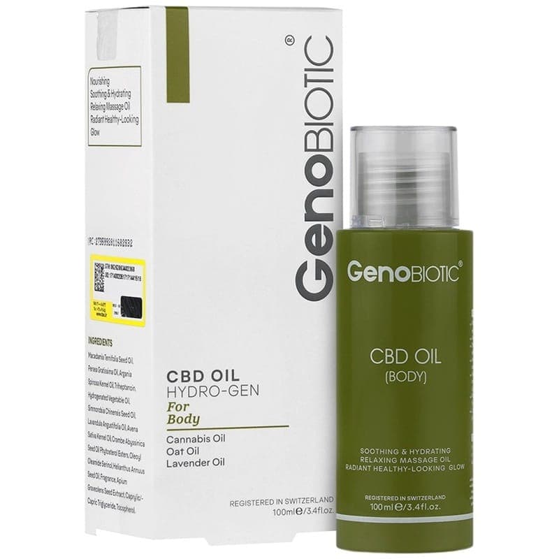 روغن رطوبت رسان صورت و گردن 25ml ژنوبایوتیک Geno Biotic