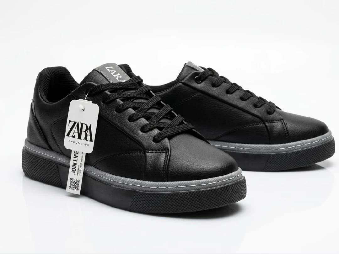 ونس مشکی طوسی دخترانه زارا | Zara 771 — تصویر ۳
