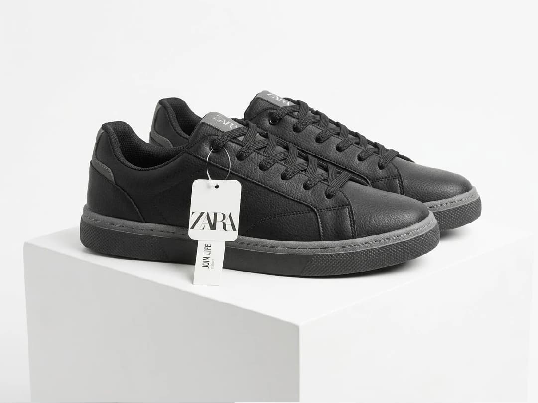 ونس مشکی طوسی دخترانه زارا | Zara 771 — تصویر ۸