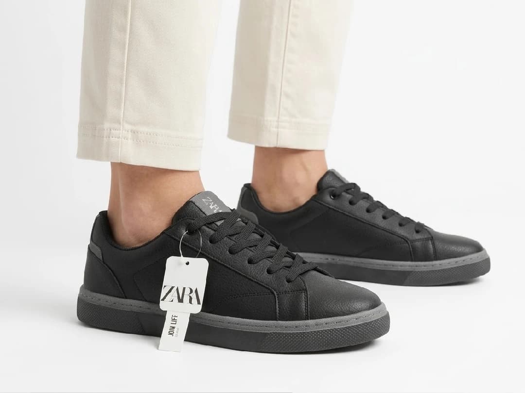 ونس مشکی طوسی دخترانه زارا | Zara 771 — تصویر ۲