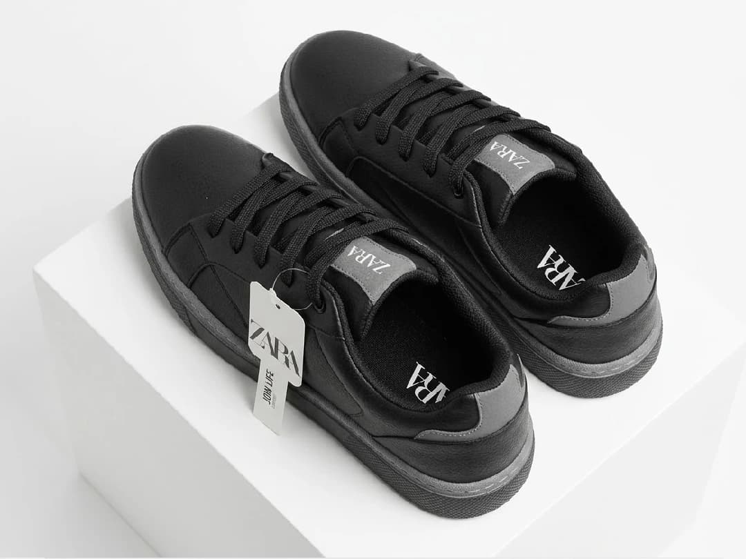 ونس مشکی طوسی دخترانه زارا | Zara 771 — تصویر ۷