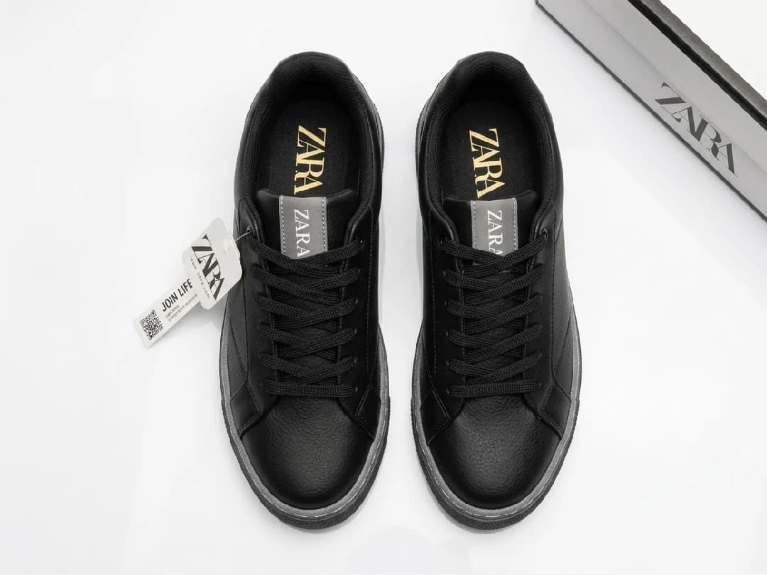 ونس مشکی طوسی دخترانه زارا | Zara 771 — تصویر ۴