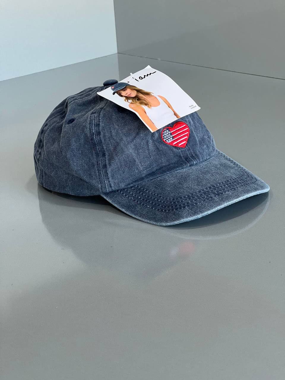 کلاه کپ اسپرت دخترانه از برند I am 🧢✨