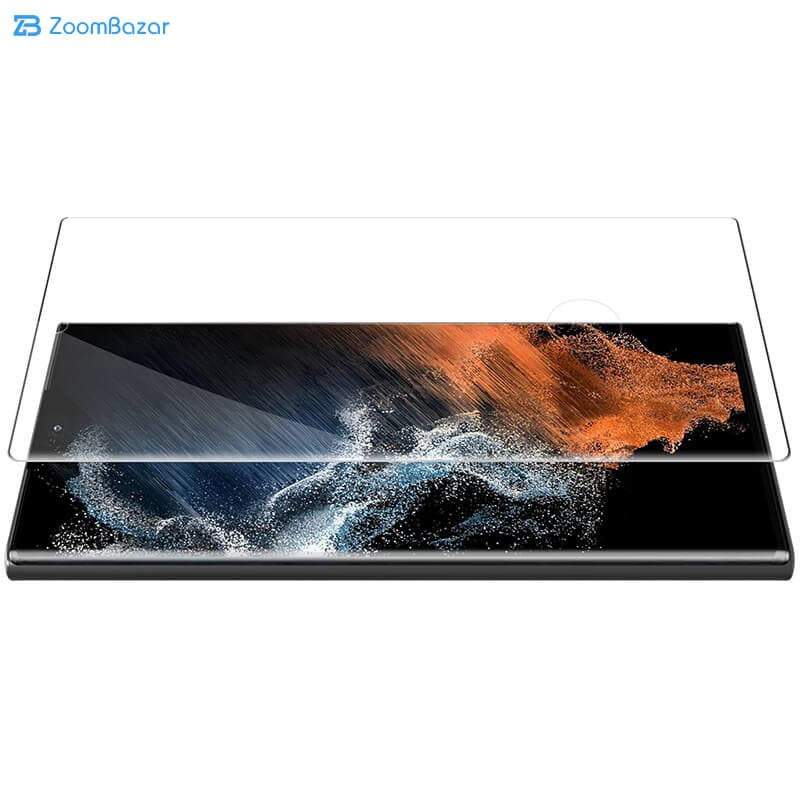 گلس نیلکین مدل CP plus MAX مناسب برای گوشی موبایل سامسونگ Galaxy S22 Ultra — تصویر ۶