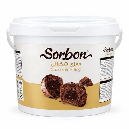 کرمفیل شکلاتی سوربن سطل 6 کیلویی (Sorbon)
