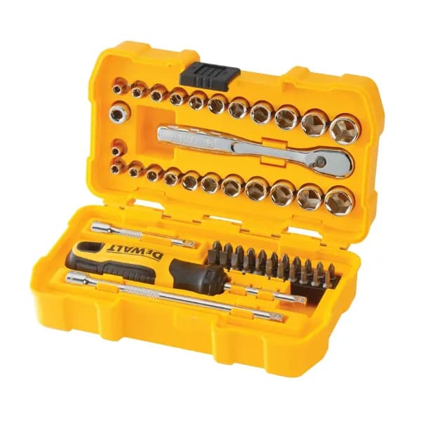 ست ۵۰ عددی بکس و سری پیچ‌گوشتی دیوالت مدل DWMT81610-0