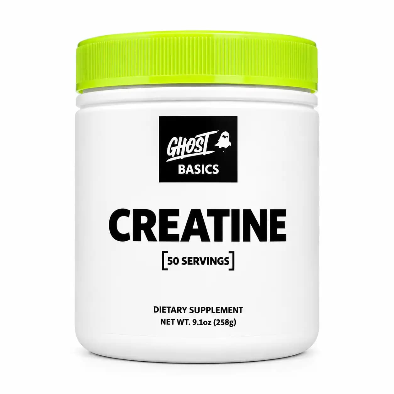 کراتین گوست GHOST Basics Creatine | ۵۰ سروینگ، ۲۵۸ گرم