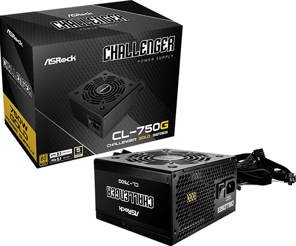 پاور کامپیوتر ازراک ASRock CL-750G GOLD توان 750 وات