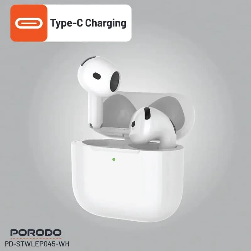 هندزفری بلوتوثی پرودو مدل Porodo Earbuds Gen 4 — تصویر ۵