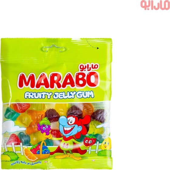پاستیل مارابو ژلاتینی فروت میکس 85 گرمی