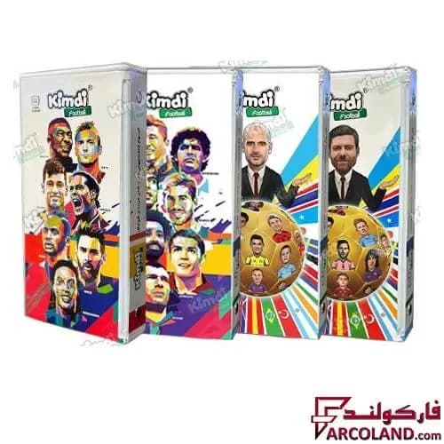 آلبوم کیمدی کارت فوتبال 2026 طرح 3 ظرفیت 120 عددی