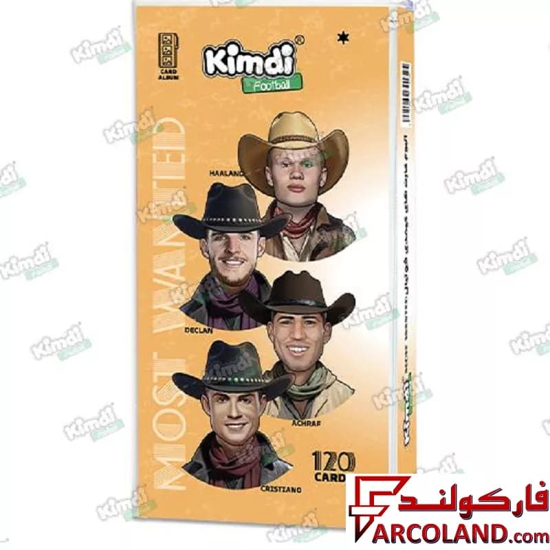آلبوم کیمدی کارت فوتبال 2026 طرح 3 ظرفیت 120 عددی — تصویر ۳
