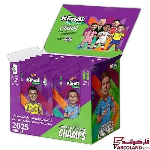کیمدی کارت فوتبال چمپس مدل Champs 2025 بسته 240 عددی — تصویر ۶
