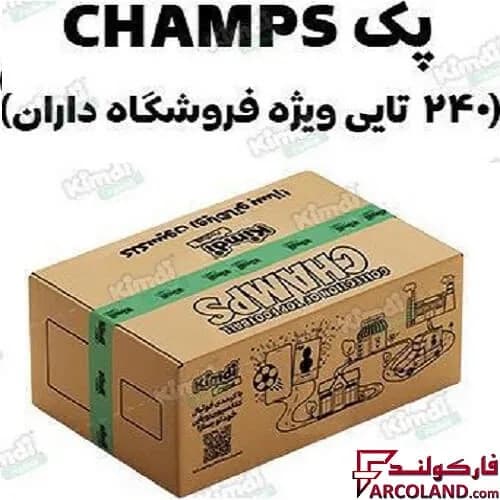 کیمدی کارت فوتبال چمپس مدل Champs 2025 بسته 240 عددی