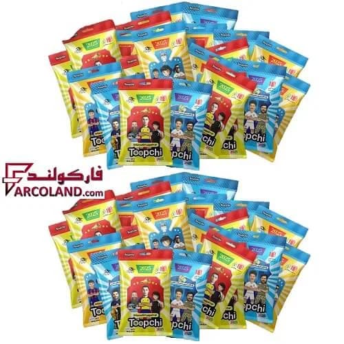 توپچی کارت فوتبال هیرو 2025 بسته 48 عددی