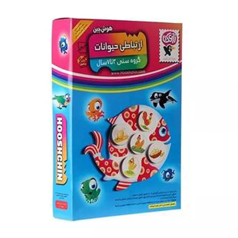 بازی فکری هوش‌چین ارتباطی حیوانات/ گروه سنی ۳ تا ۷ سال