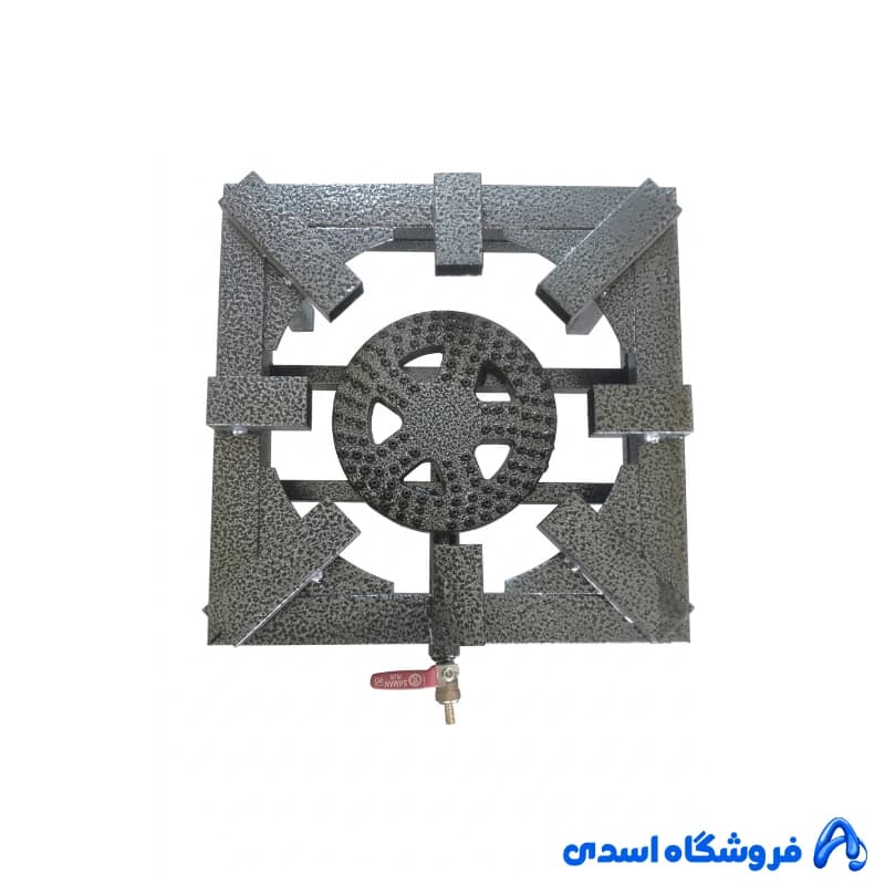 اجاق گاز تک شعله ایمن شعله جویبار 40*40 کد 203 — تصویر ۲