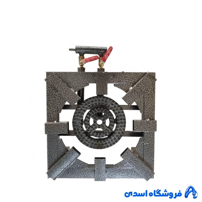 اجاق گاز دو شعله ایمن شعله جویبار مدل 40*40 کد 301 — تصویر ۳