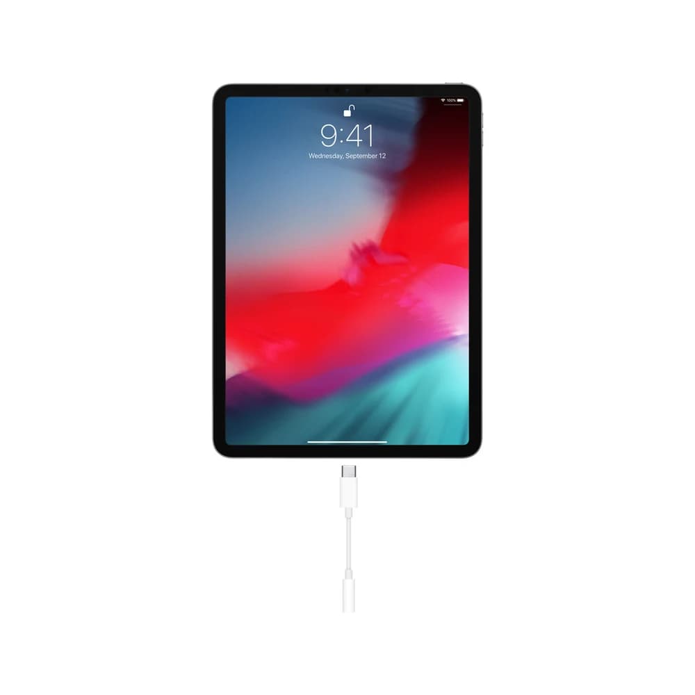 تبدیل اصلی تایپ سی به جک 3.5 میلیمتری اپل Apple Type-C To 3.5mm Headphone Jack Adapter A2155 — تصویر ۳