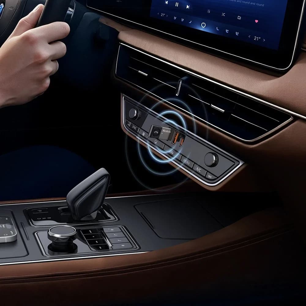 دانگل بلوتوث خودرو برند مکدودو – مدل ‎OT-825‎ — تصویر ۵