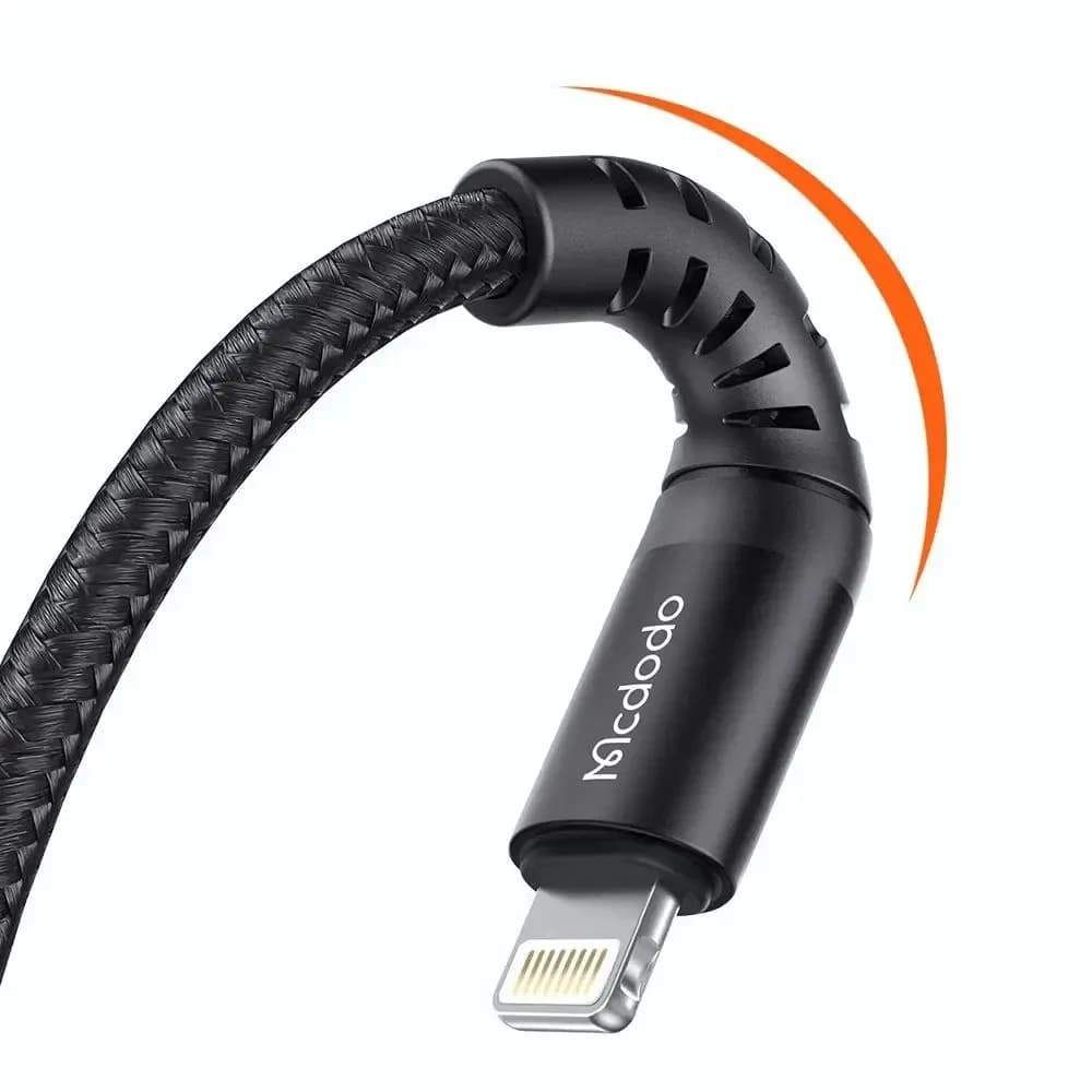 کابل شارژ و انتقال داده لایتنینگ 1 متر مک دودو MCDODO 3A Lightning Fast Charge Data Cable CA-2261 — تصویر ۲