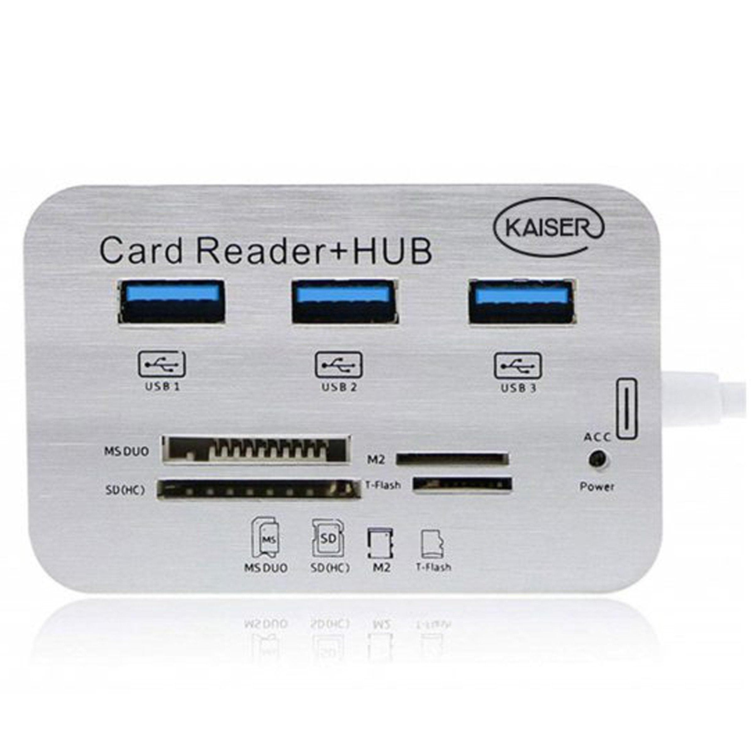 هاب و رم ریدر کمبو کایزر مدل KH-16 3port USB3.0 — تصویر ۵