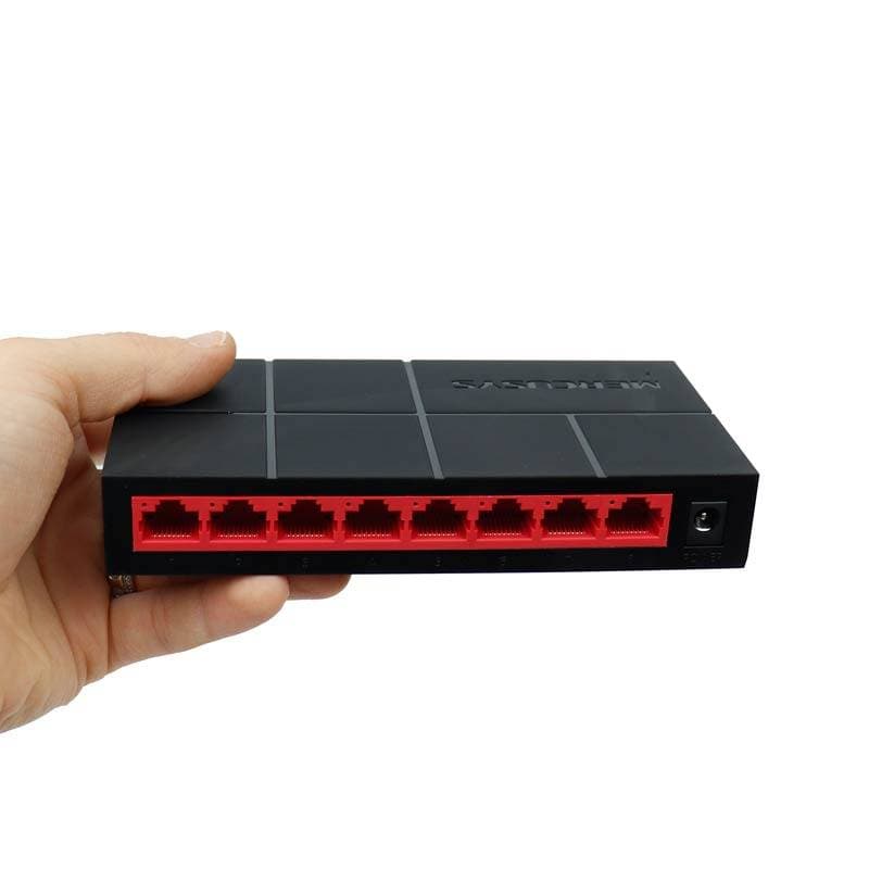 سوئیچ 8 پورت گیگابیت و دسکتاپ 10/100/1000Mbps مرکوسیس مدل MS108G — تصویر ۳