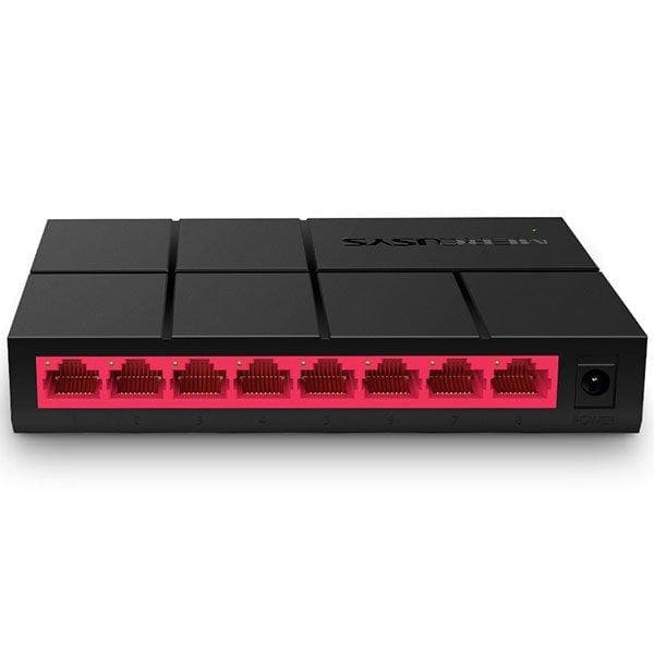 سوئیچ 8 پورت گیگابیت و دسکتاپ 10/100/1000Mbps مرکوسیس مدل MS108G