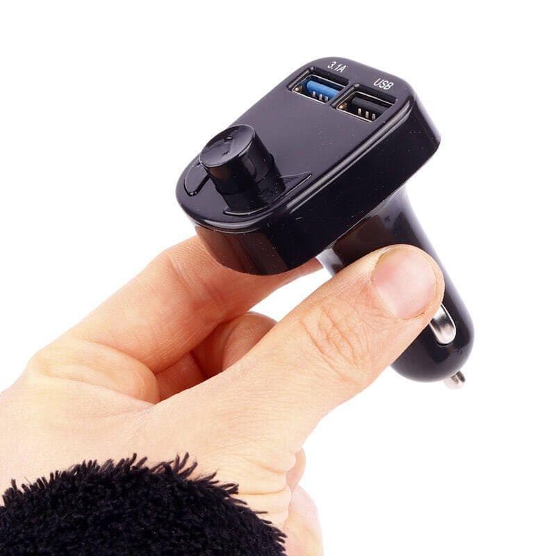 شارژر فندکی + FM Player بلوتوثی Inteligent — تصویر ۴