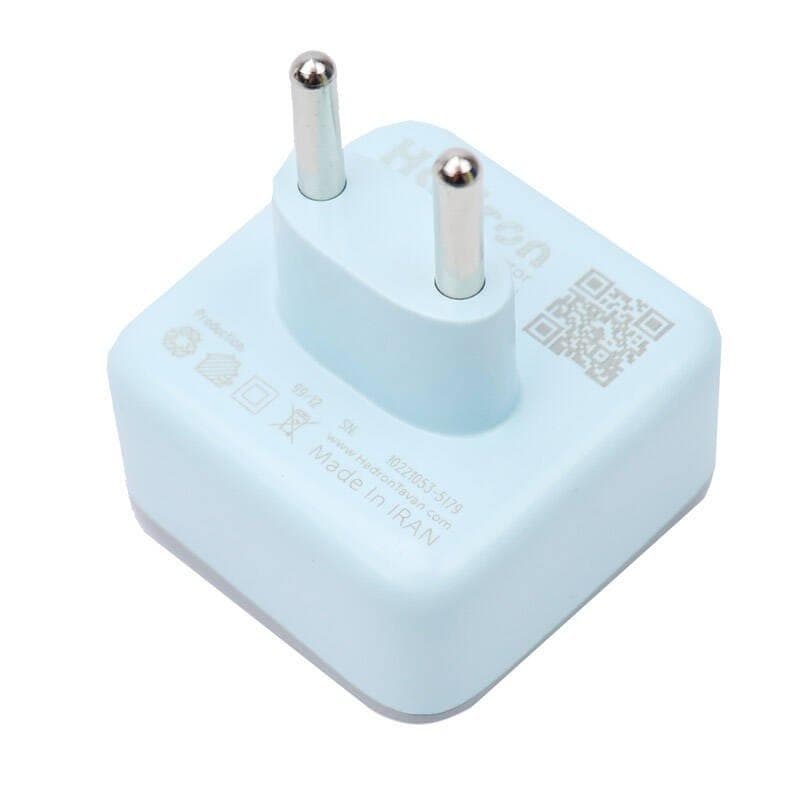 محافظ برق هوشمند تایمردار تبدیل ۳ به ۲ هادرون Hadron HTH-P102 (گارانتی ۳۶ ماهه) — تصویر ۴