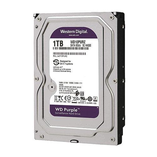 هارددیسک اینترنال وسترن دیجیتال مدل Purple WD10PU ظرفیت ۱ ترابایت — تصویر ۳